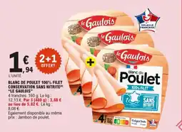 E.Leclerc Blanc de poulet aanbieding