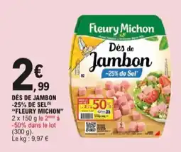 E.Leclerc Dés de Jambon aanbieding
