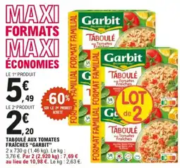 E.Leclerc Taboulé aux tomates fraiches aanbieding