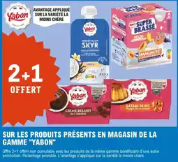 E.Leclerc Yabon crème dessert au chocolat aanbieding