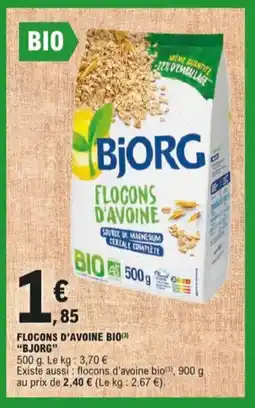 E.Leclerc Flocons d'avoine bio aanbieding