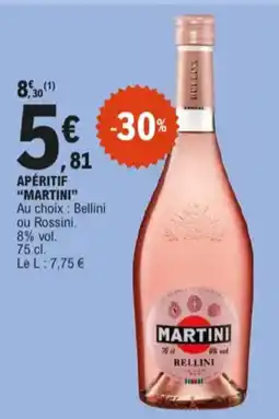 E.Leclerc Apéritif martini aanbieding