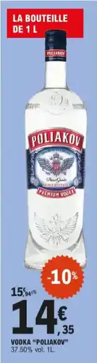 E.Leclerc Vodka poliakov aanbieding
