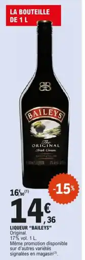 E.Leclerc Liqueur baileys aanbieding