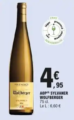 E.Leclerc Vin d'Alsace Sylvaner aanbieding