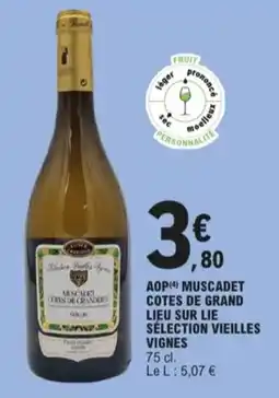 E.Leclerc Muscadet cotes de grandes aanbieding