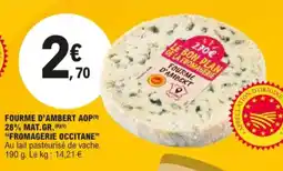 E.Leclerc Fourme d'ambert aop aanbieding