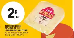 E.Leclerc Tomme de brebis aanbieding