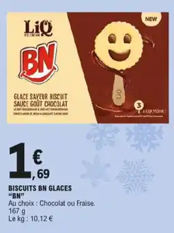 E.Leclerc Biscuits bn glaces aanbieding