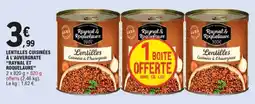 E.Leclerc lentilles cuisinées à l'auvergnate raynal et roquelaure aanbieding