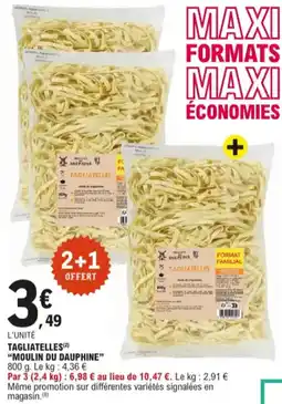E.Leclerc Tagliatelles aanbieding