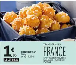 E.Leclerc Chouquettes aanbieding
