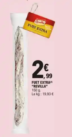 E.Leclerc Fuet extra revilla aanbieding