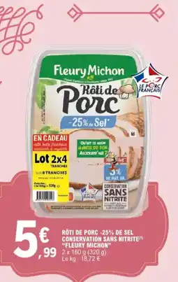 E.Leclerc Rôti de porc aanbieding