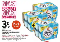 E.Leclerc Perle de lait aanbieding