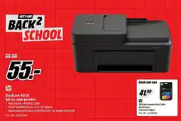 MediaMarkt hp DeskJet 4330 All-in-one printer aanbieding