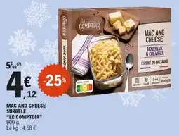 E.Leclerc mac and cheese aanbieding