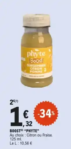E.Leclerc Boost phyte aanbieding