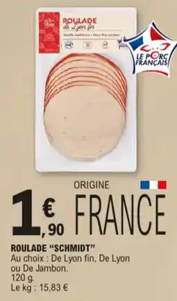 E.Leclerc roulade schmidt aanbieding