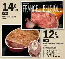 E.Leclerc petit salé lillois aanbieding