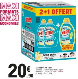 E.Leclerc Lessive x-tra aanbieding