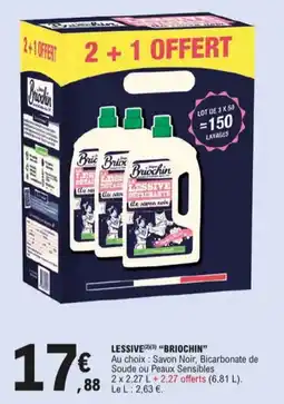 E.Leclerc Lessive brioquin aanbieding