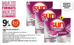 E.Leclerc Tablette lave-vaisselle sun aanbieding