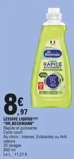 E.Leclerc Lessive liquide dr beckmann aanbieding
