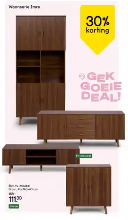 Leen Bakker Woonserie Imre aanbieding
