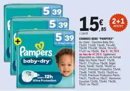 E.Leclerc Changes bebe pampers aanbieding