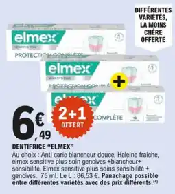 E.Leclerc Dentifrice "elmex" aanbieding