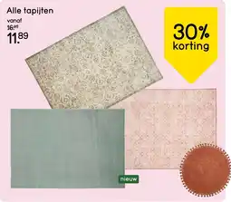 Leen Bakker Alle tapijten aanbieding