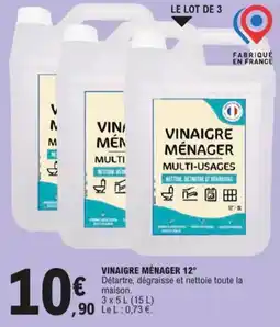 E.Leclerc Vinaigre ménager aanbieding