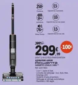 E.Leclerc Aspirateur laveur Rowenta aanbieding