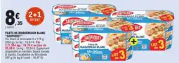 E.Leclerc Filets de maquereaux blanc saupiquet aanbieding