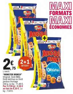 E.Leclerc Monster munch aanbieding