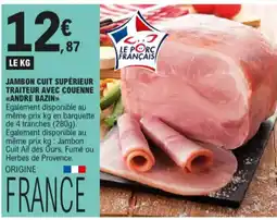 E.Leclerc Jambon cuit supérieur aanbieding
