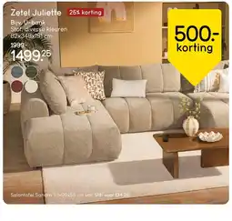 Leen Bakker Zetel Juliette aanbieding