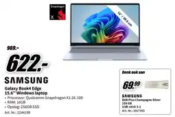 MediaMarkt Samsung galaxy book4 edge 15.6 windows laptop aanbieding
