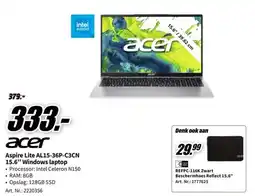 MediaMarkt Acer aspire lite al15-36p-c3cn aanbieding