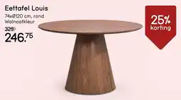 Leen Bakker Eettafel Louis aanbieding