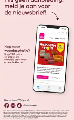 Leen Bakker Gekken huis aanbieding