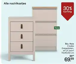 Leen Bakker Alle nachtkastjes aanbieding