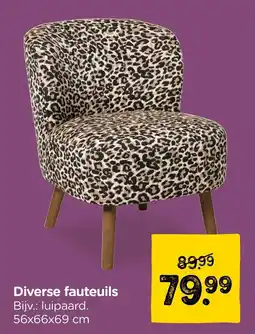 Xenos Diverse fauteuils aanbieding