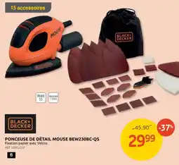 Brico Depot Ponceuse de détail mouse aanbieding
