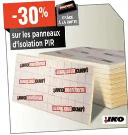 Brico Depot panneaux d'isolation PIR aanbieding