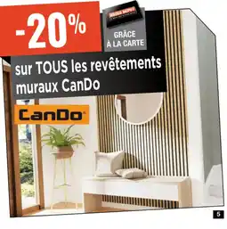 Brico Depot Revêtements muraux cando aanbieding