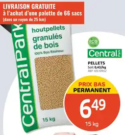 Brico Depot Houtpellets granulés de bois aanbieding