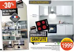 Brico Depot BLOC CUISINE COMPLÈTE MAYA aanbieding