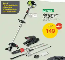 Brico Depot débroussailleuse thermique 4-en-1 aanbieding